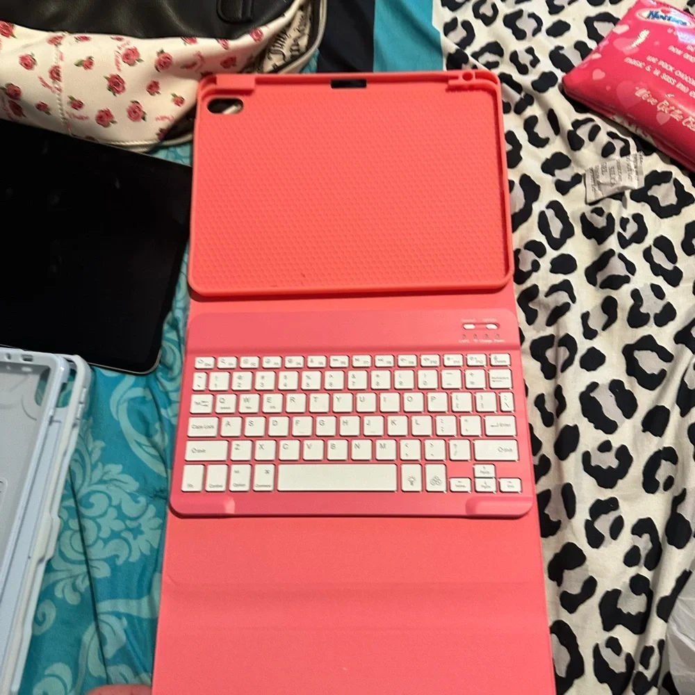 Pink Tablet Keyboard Case